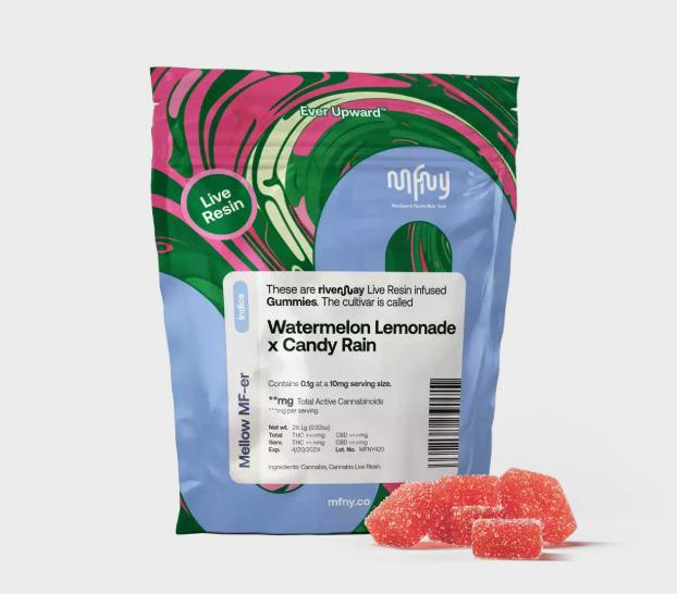 MFNY - Watermelon Lemonade x Candy Rain Live Resin Gummies | 10 pk