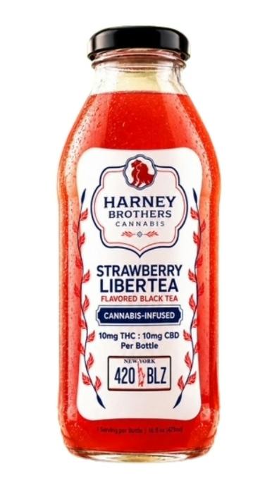 HBC - Strawberry Libertea Bottle - 10mg