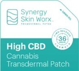 Synergy Skin Worx: Transdermal Patch | High CBD | 35mg CBD | 4pk