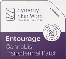 Synergy Skin Worx: Transdermal Patch | Entourage 2:1 | 20mg THC : 100mg CBD | 4pk