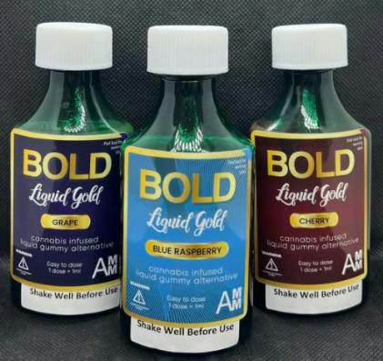 Bold: Infused Syrup | Liquid Gold | 6-7 Lemon | 600mg | 118mL