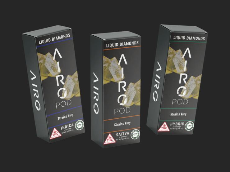 Strawberry Cindy - Liquid Diamonds - AIRO POD - 1g