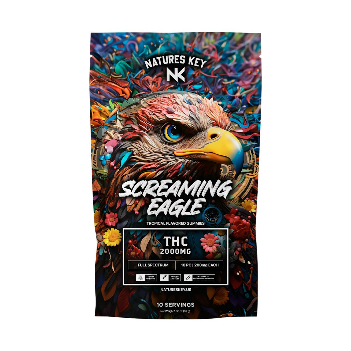 Tropical - 2000mg Screamin Eagle Gummies