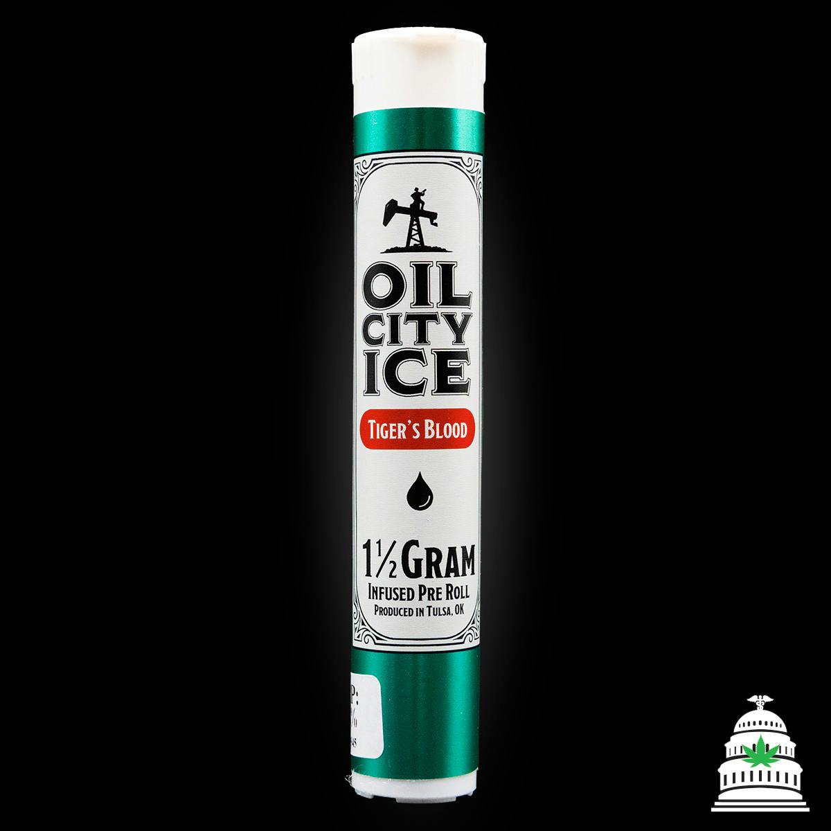 Tigers Blood - 1.5g Oil City Ice Infused Preroll