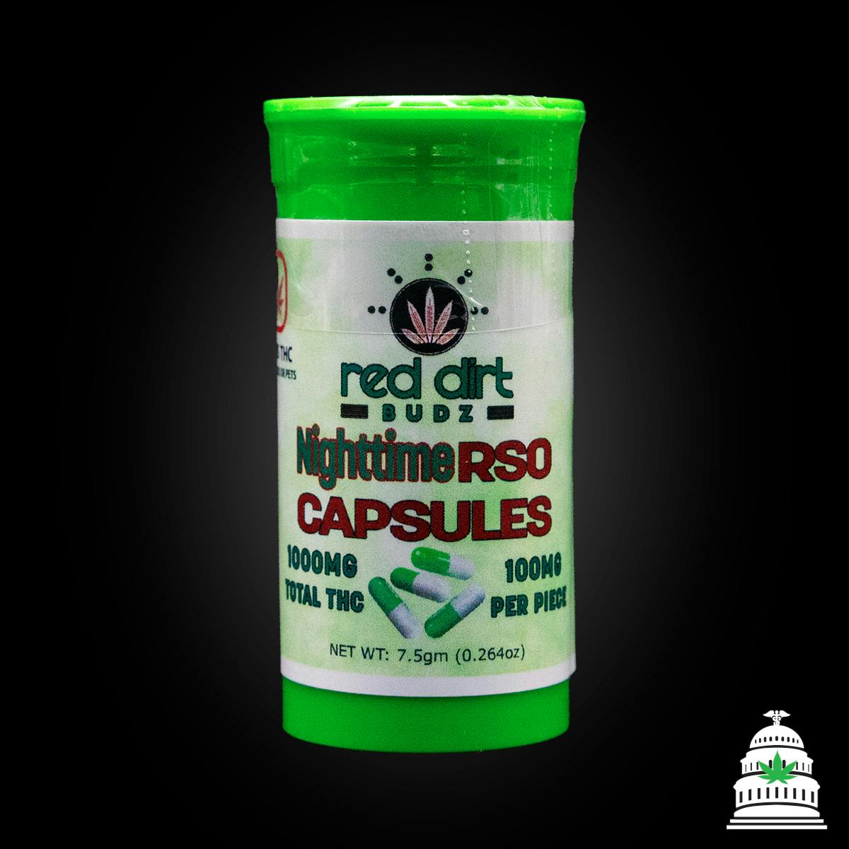Night Time RSO - 1000mg Red Dirt Capsules