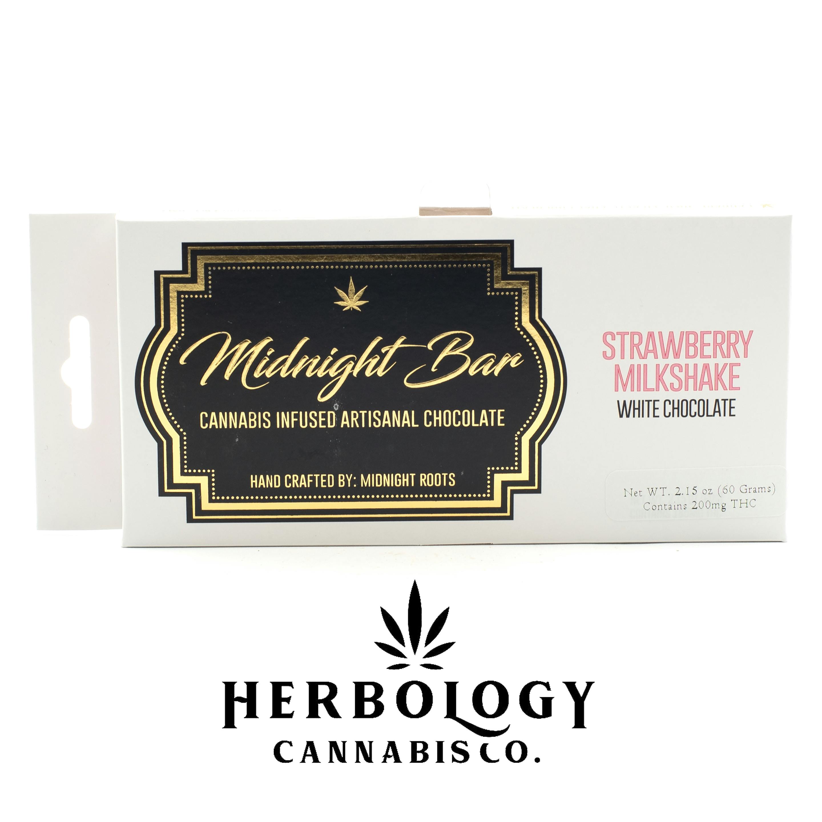 Midnight Roots | Full Moon Chocolate | Strawberry Milkshake | 200mg
