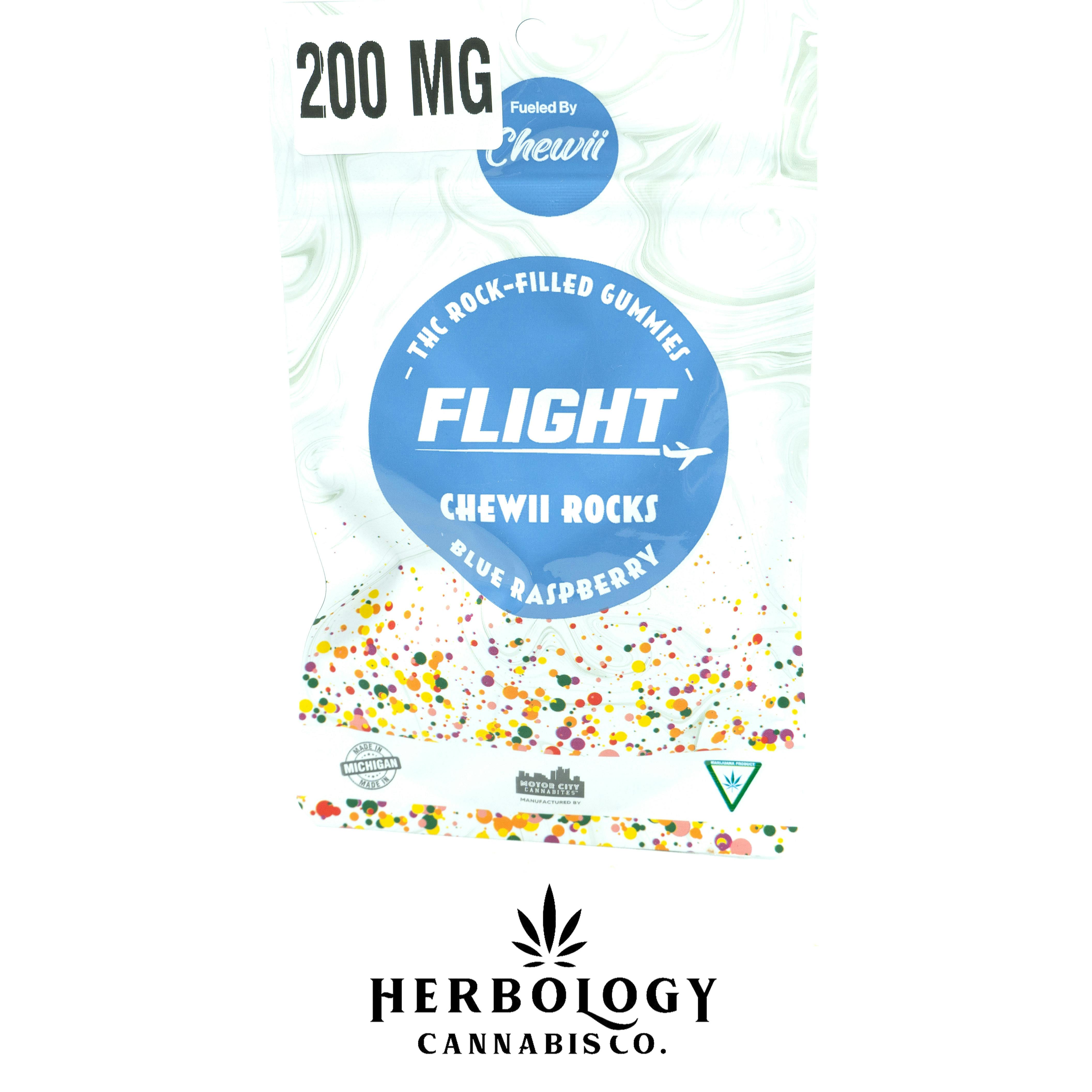 Flight | Rocks | Blue Razz | 200mg at Herbology Cannabis Co. Ypsilanti - Recreational Cannabis Dispensary
