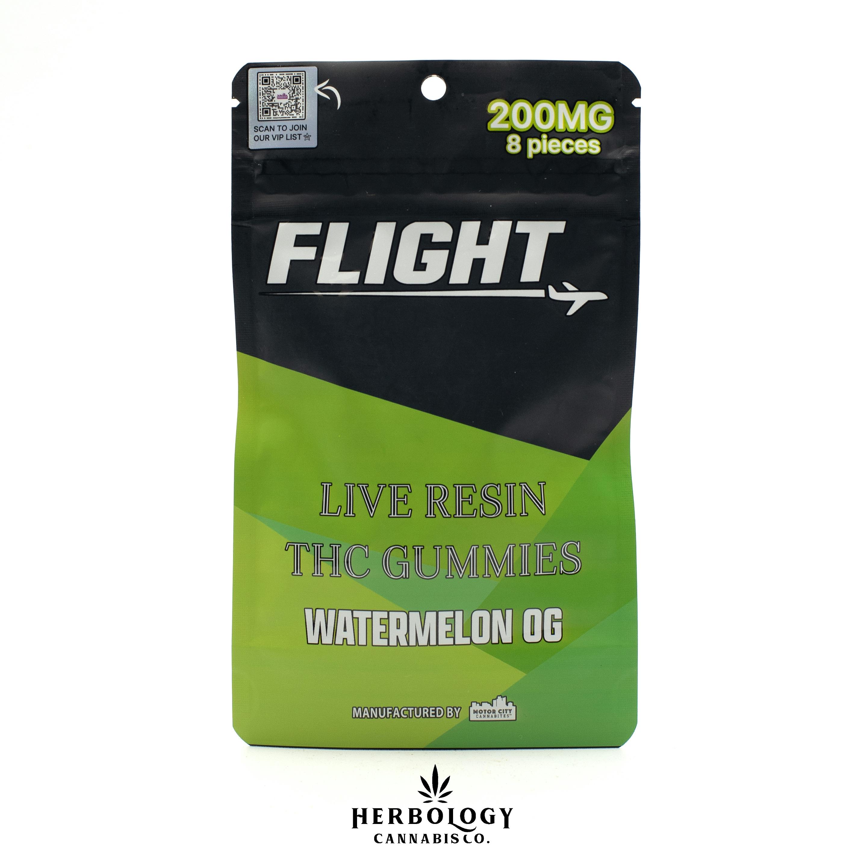 Flight | Live Resin Gummy | Watermelon OG | 200mg