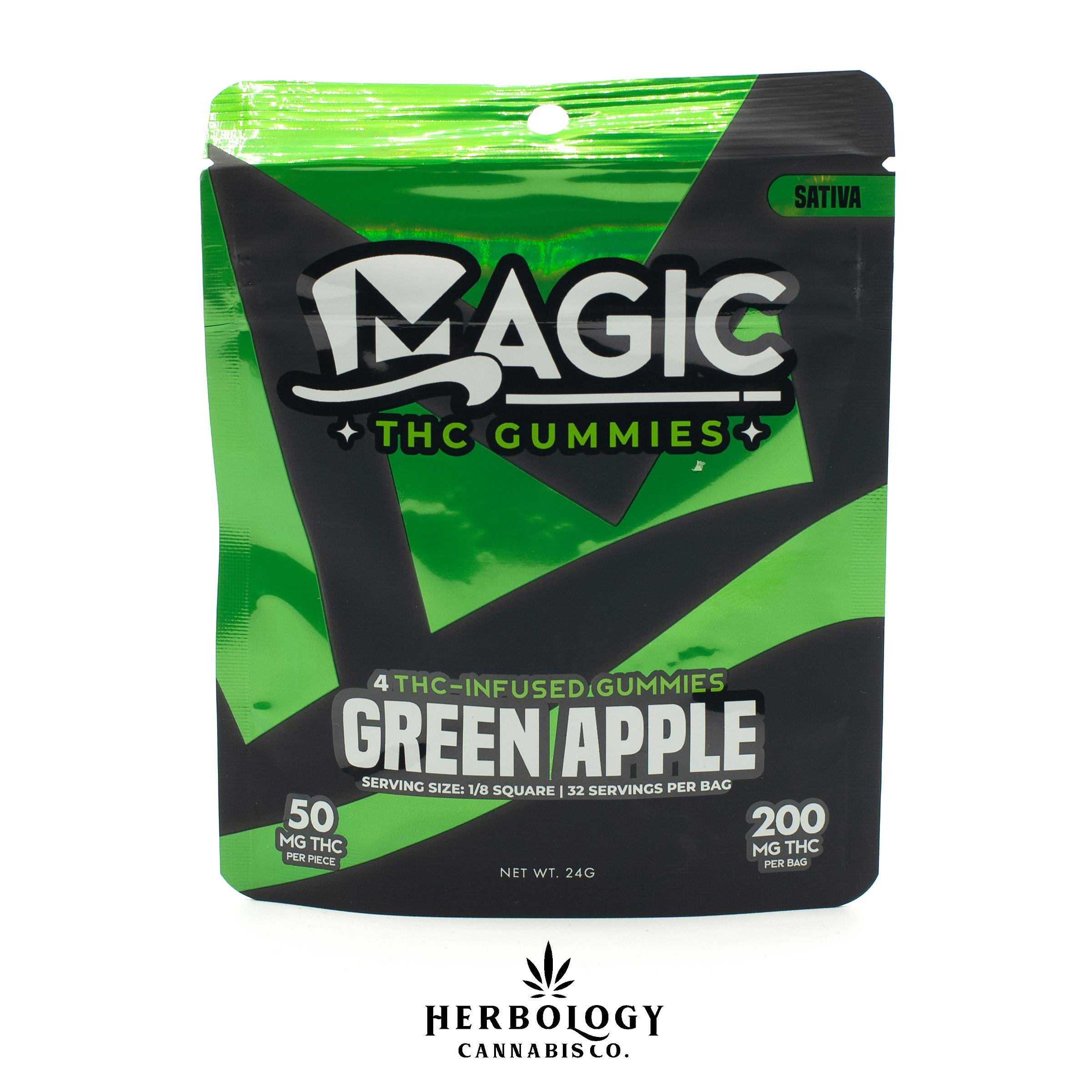 Magic | Gummy | Green Apple | 200mg cannabis product