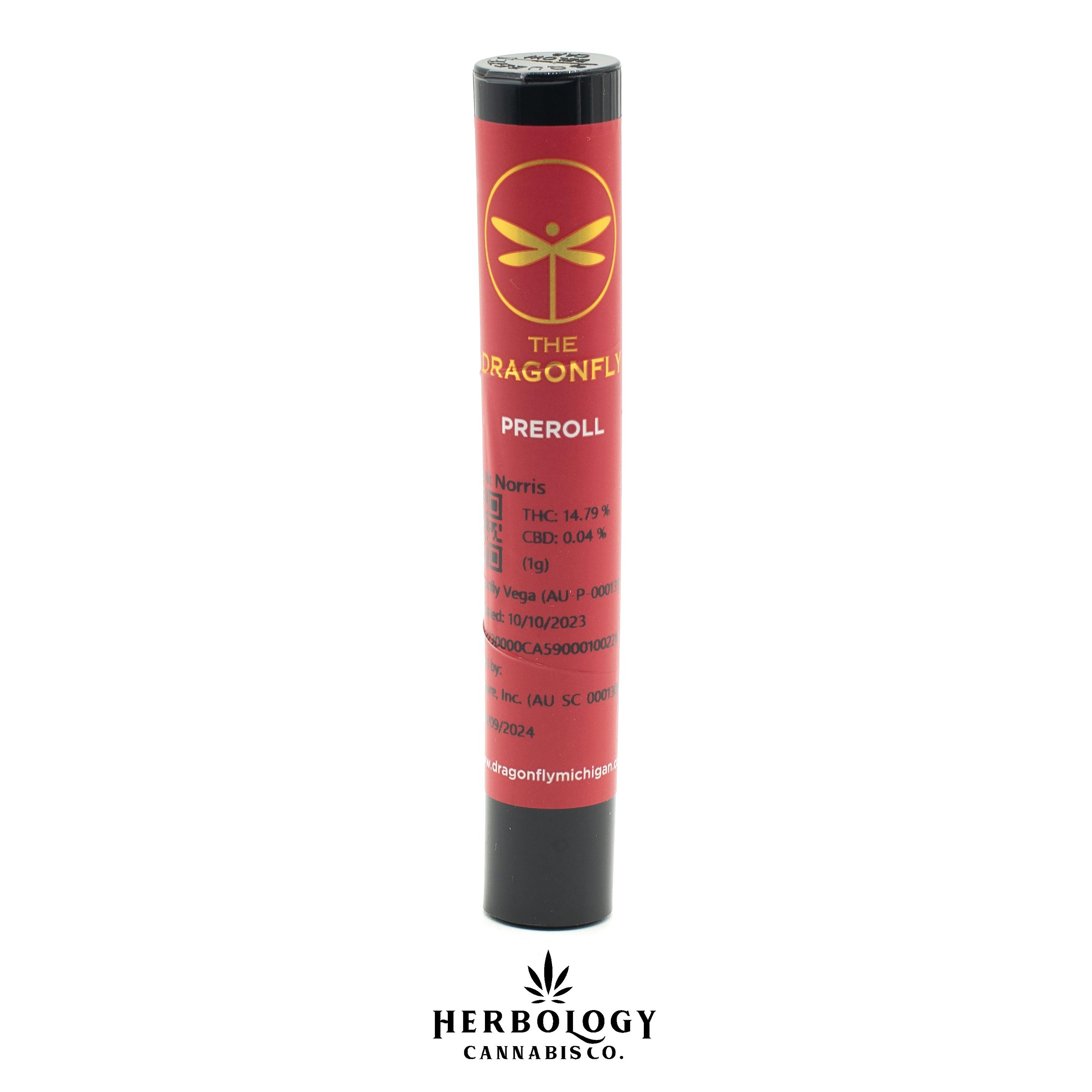 Dragonfly | Pre-Roll | Cherry Stomper | 1g