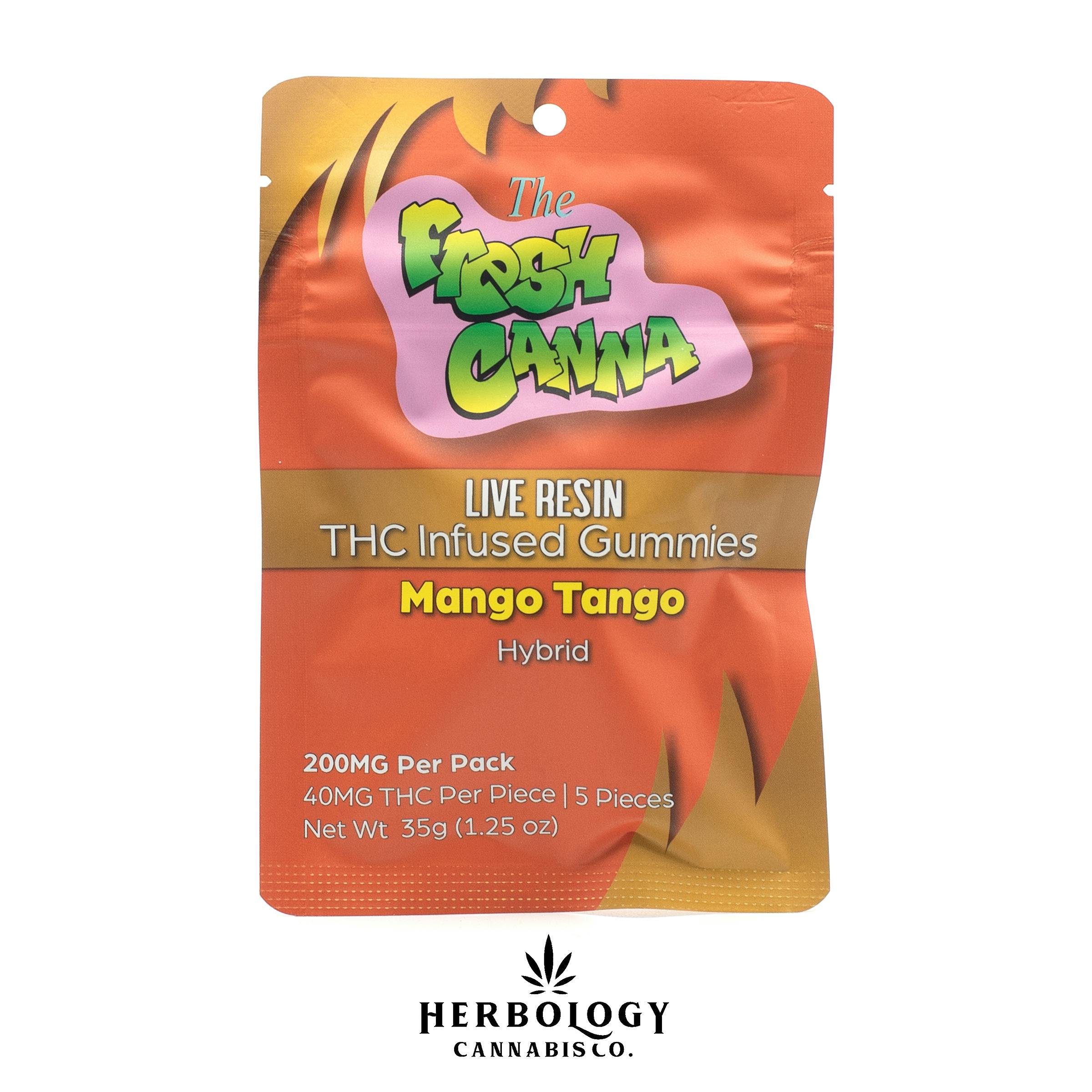 Fresh Canna | Gummy | Blue Raspberry | 200mg 5x40mg cannabis product