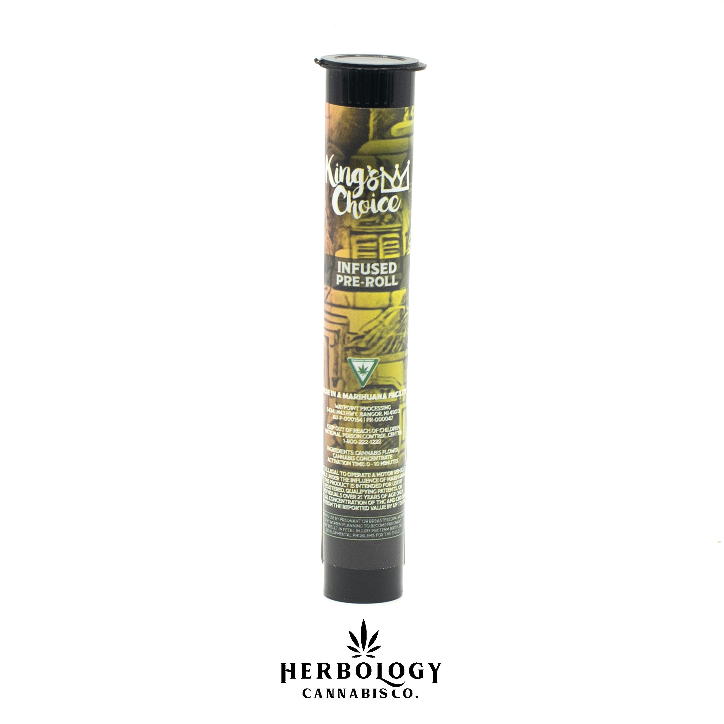 Terp Surfer by Errlking | Infused Pre-Roll | Tarantula | Blueberry OG | 1g