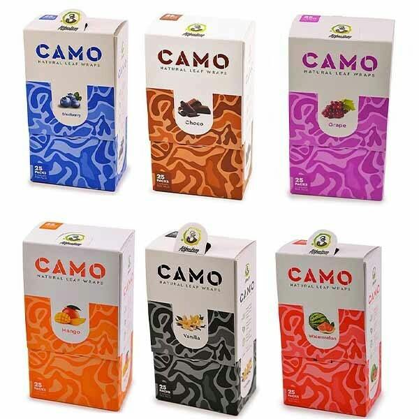 Camo - Natural Leaf Wrap - 5pk