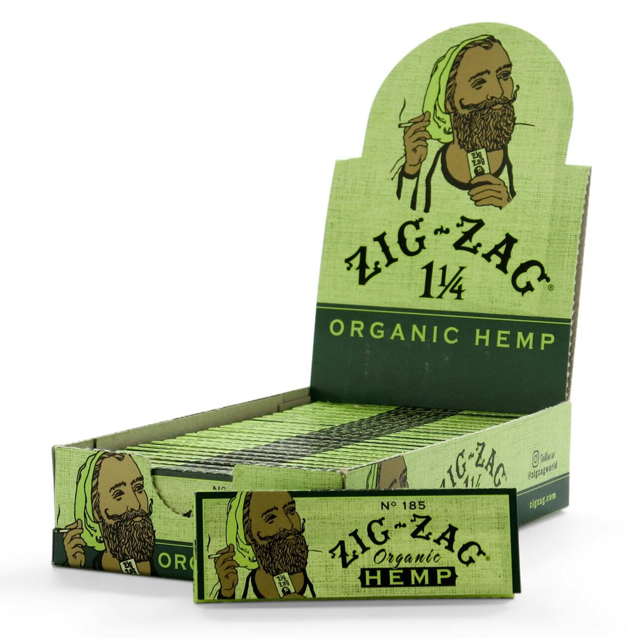 Zig-Zag Organic Hemp Rolling Papers (King Size & 1 1/4)