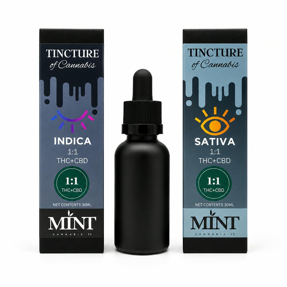 Mint Cannabis - 1:1 Indica Full Spectrum Tincture