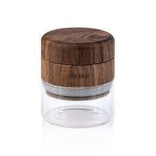 Ryot Gr8tr Jar Grinder Grinder Solid Wood - Black