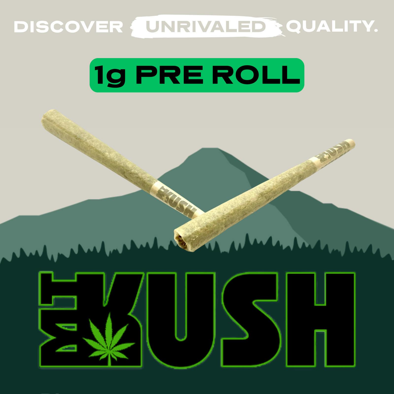 Pre Roll | GMO Sherbcrasher at Montana Kush - Gallatin Gateway Dispensary