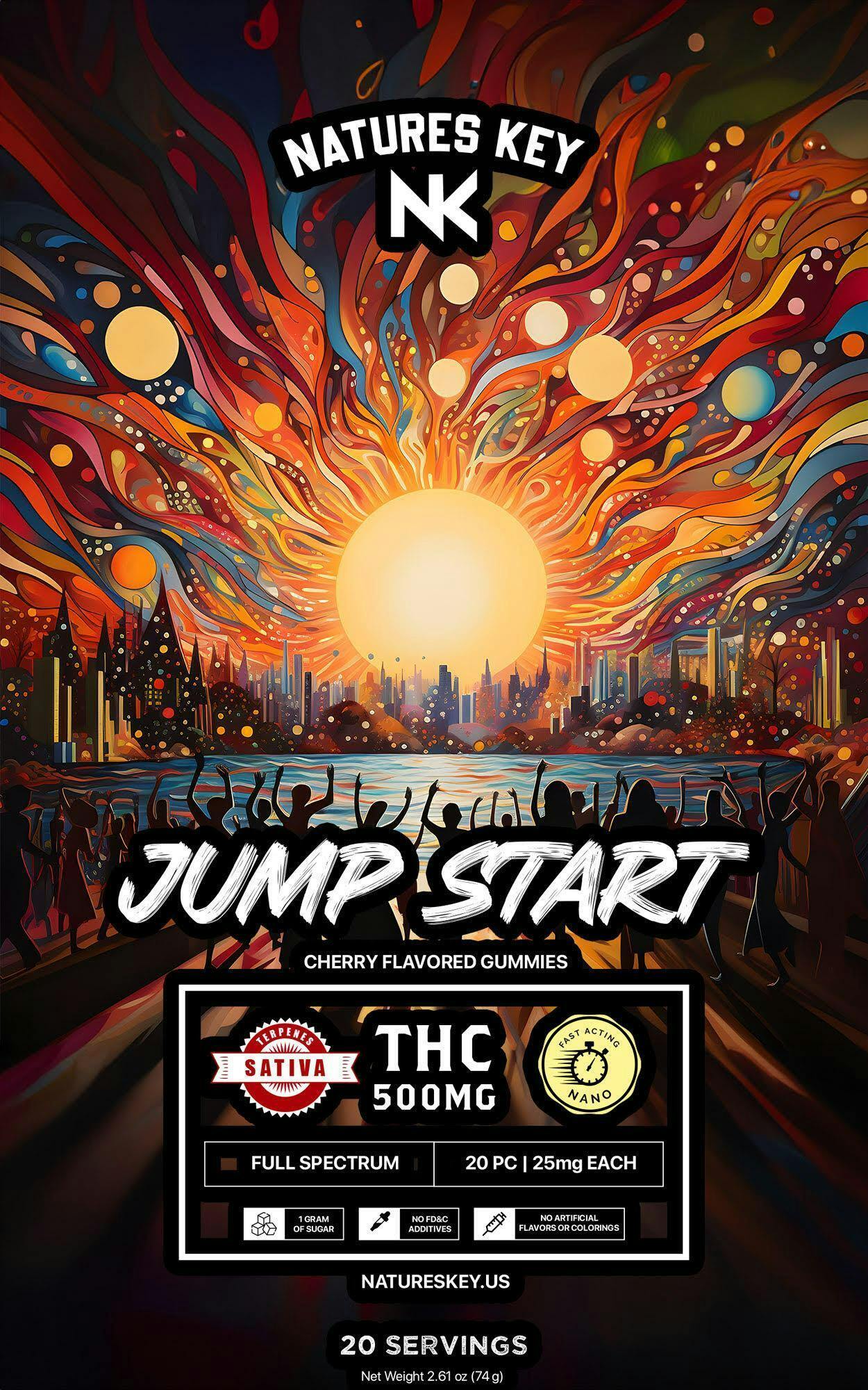 Nature's Key | Gummies | Jump Start