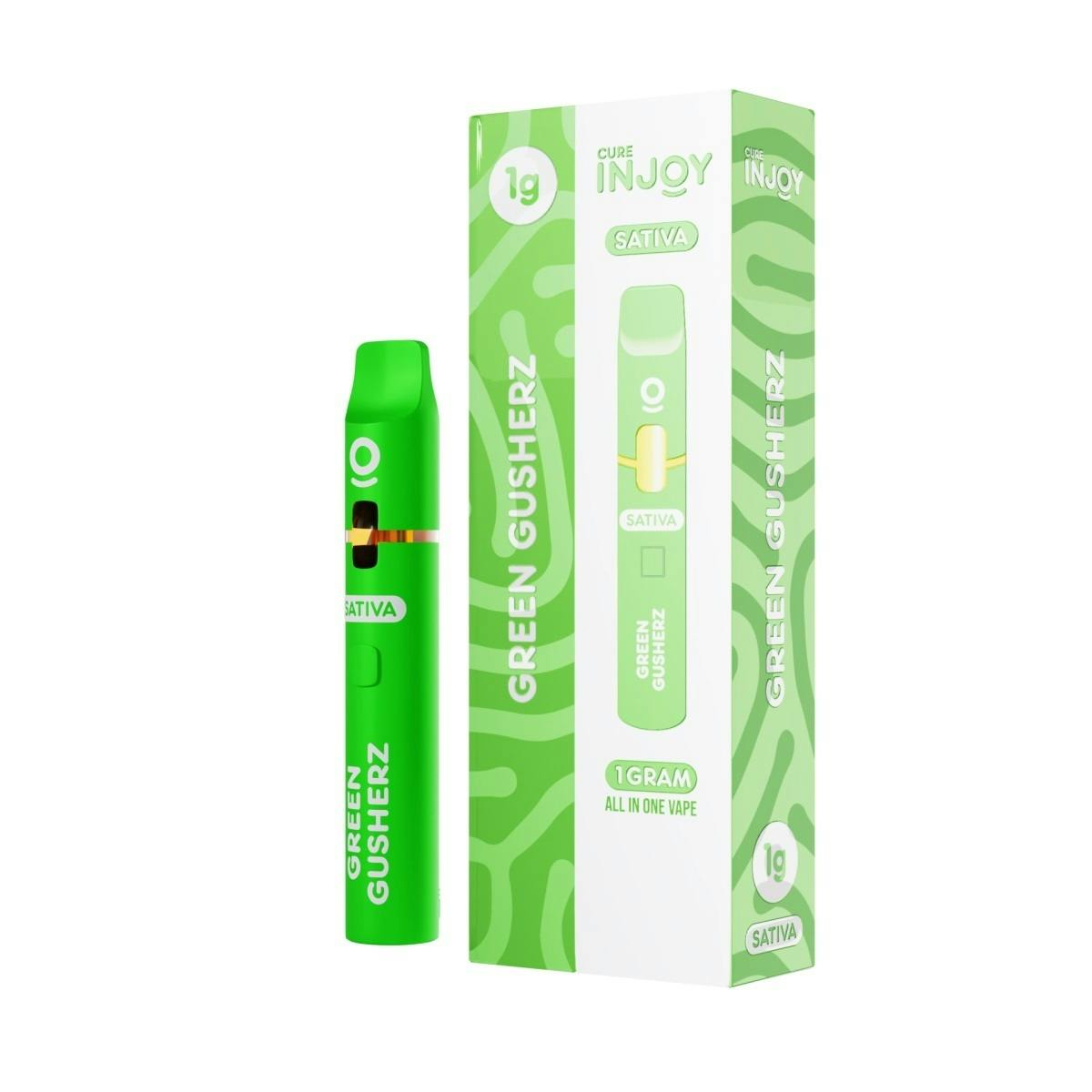 Cure Injoy | Disposable Vape | Green Gusherz