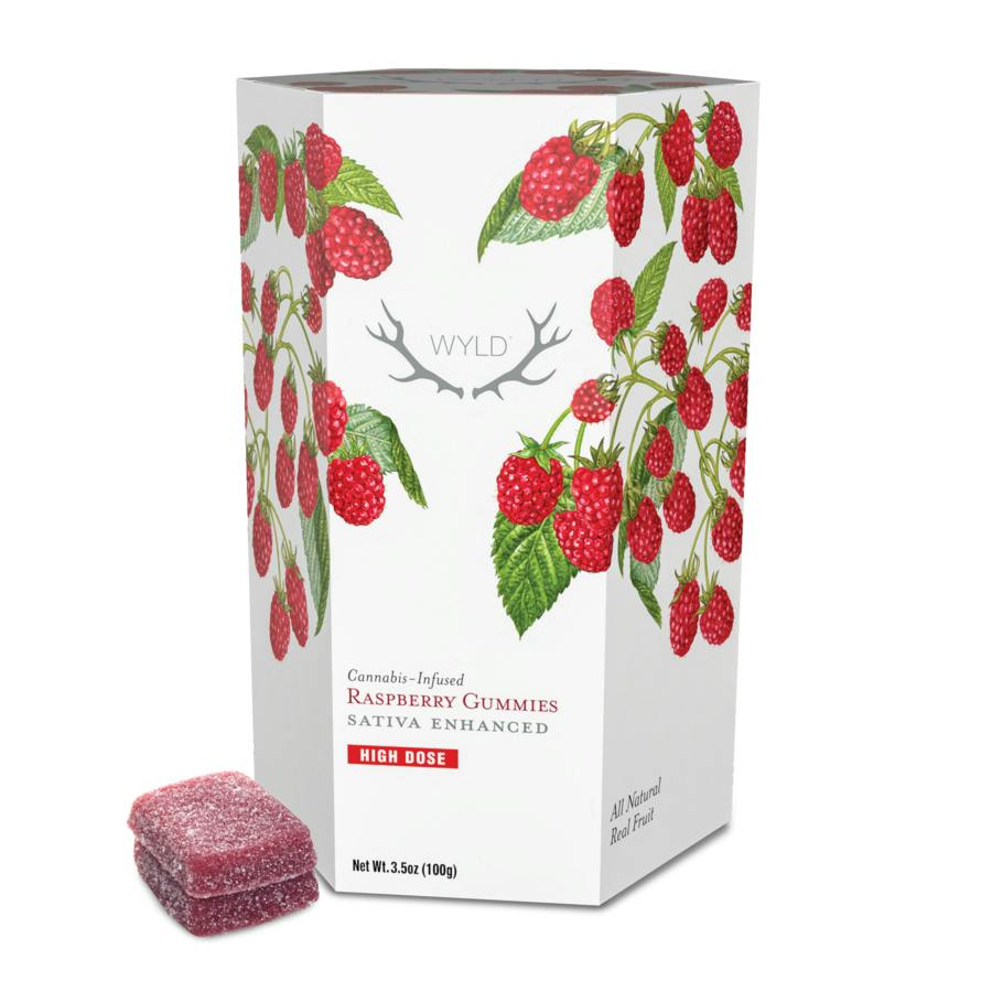WYLD | Gummies | Raspberry | Sativa