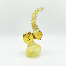 Bubbler | Yellow Twister | 7"