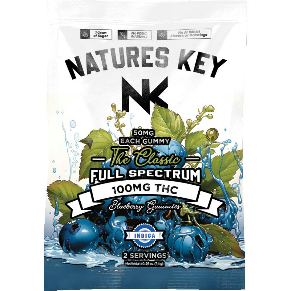Nature's Key | Singles | Blueberry | Indica at Beyond The Pines - Cannabis Dispensary