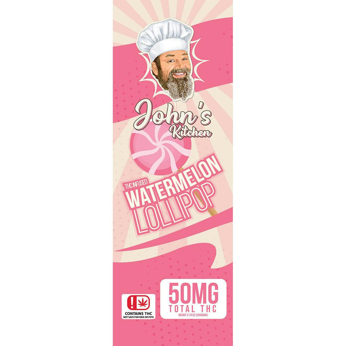 JKJ Processing | Watermelon Lollipop | Single | 50mg