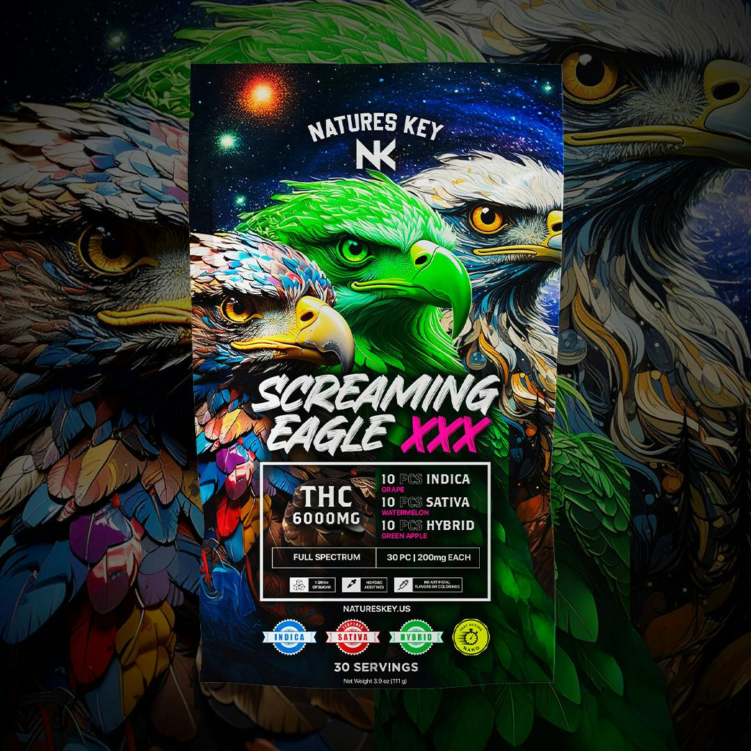 Nature's Key | Gummies | Screaming Eagle | Variety Pack