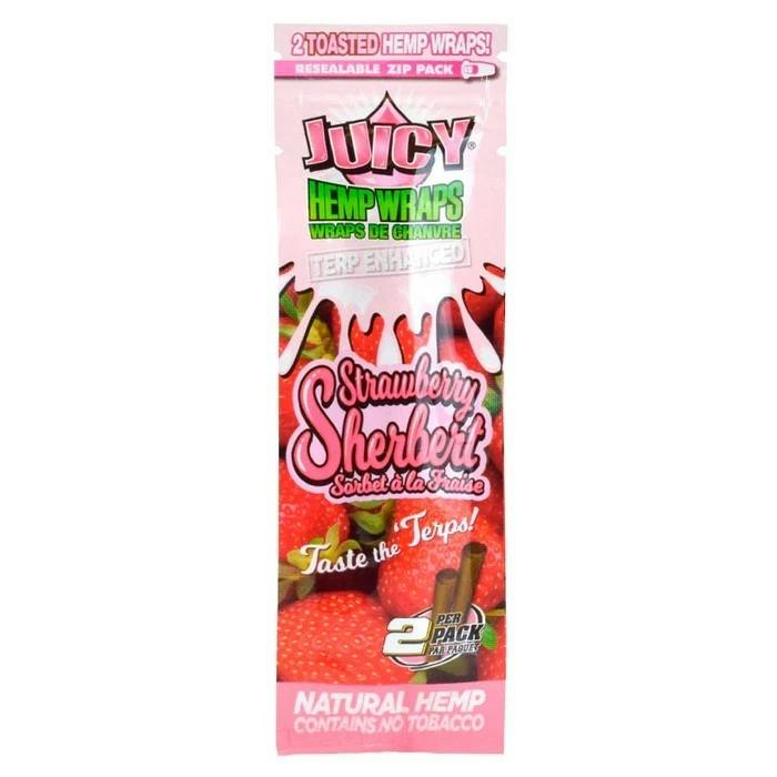 Juicy | Wraps | Strawberry Sherbet | 2 Pack
