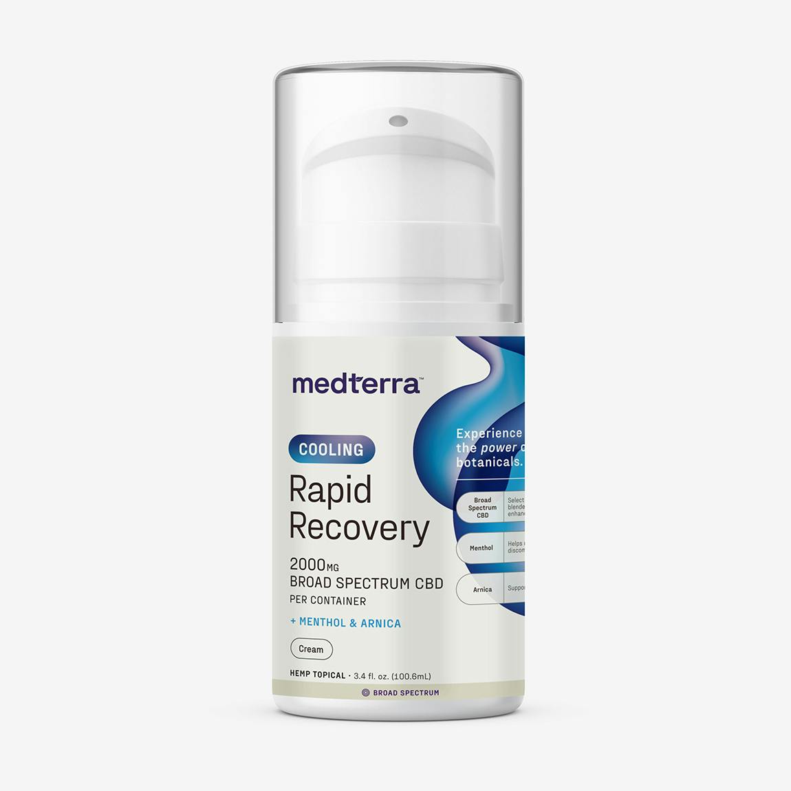 Medterra | CBD Cream | Rapid Recovery