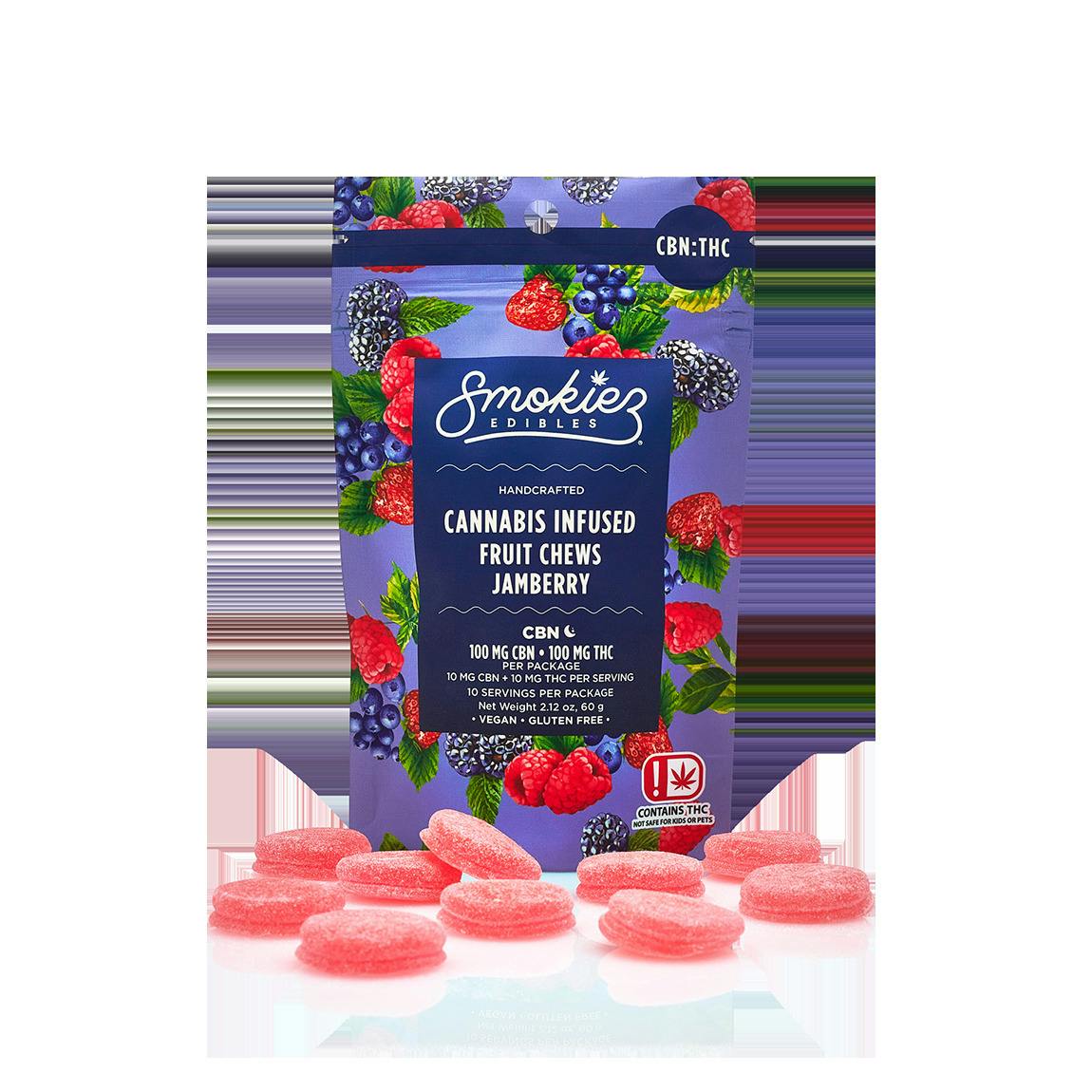 Smokiez | Gummies | Jamberry | 5:1 THC:CBN
