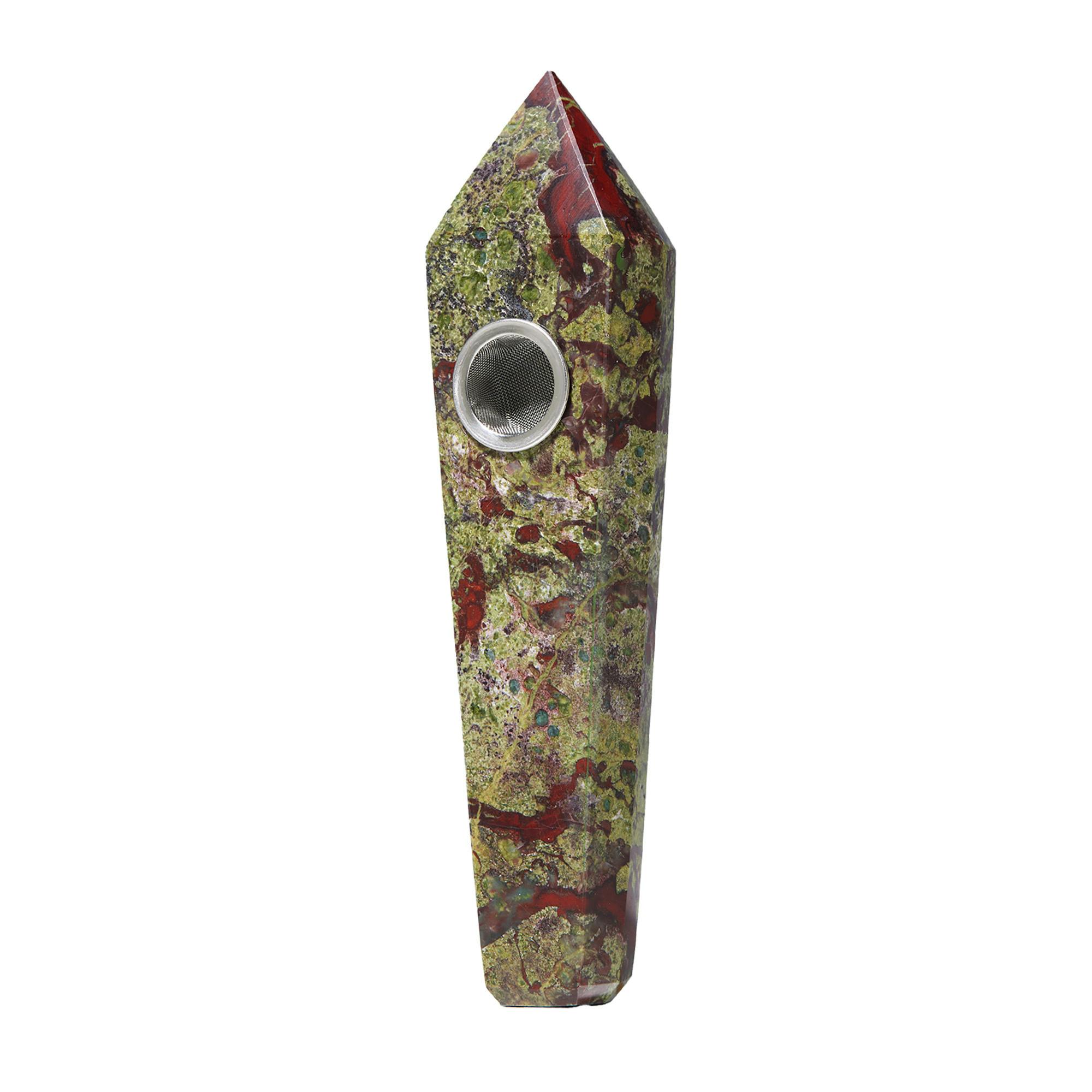 Astral Project | Hand Pipe | Jewel Pipe | Dragon's Blood | 4"