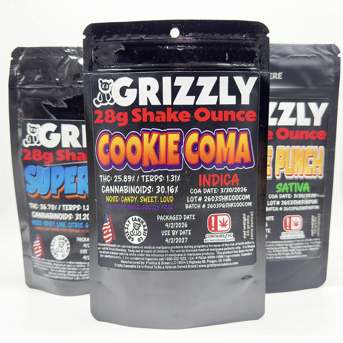 Grizzly | Shake | Super Slow
