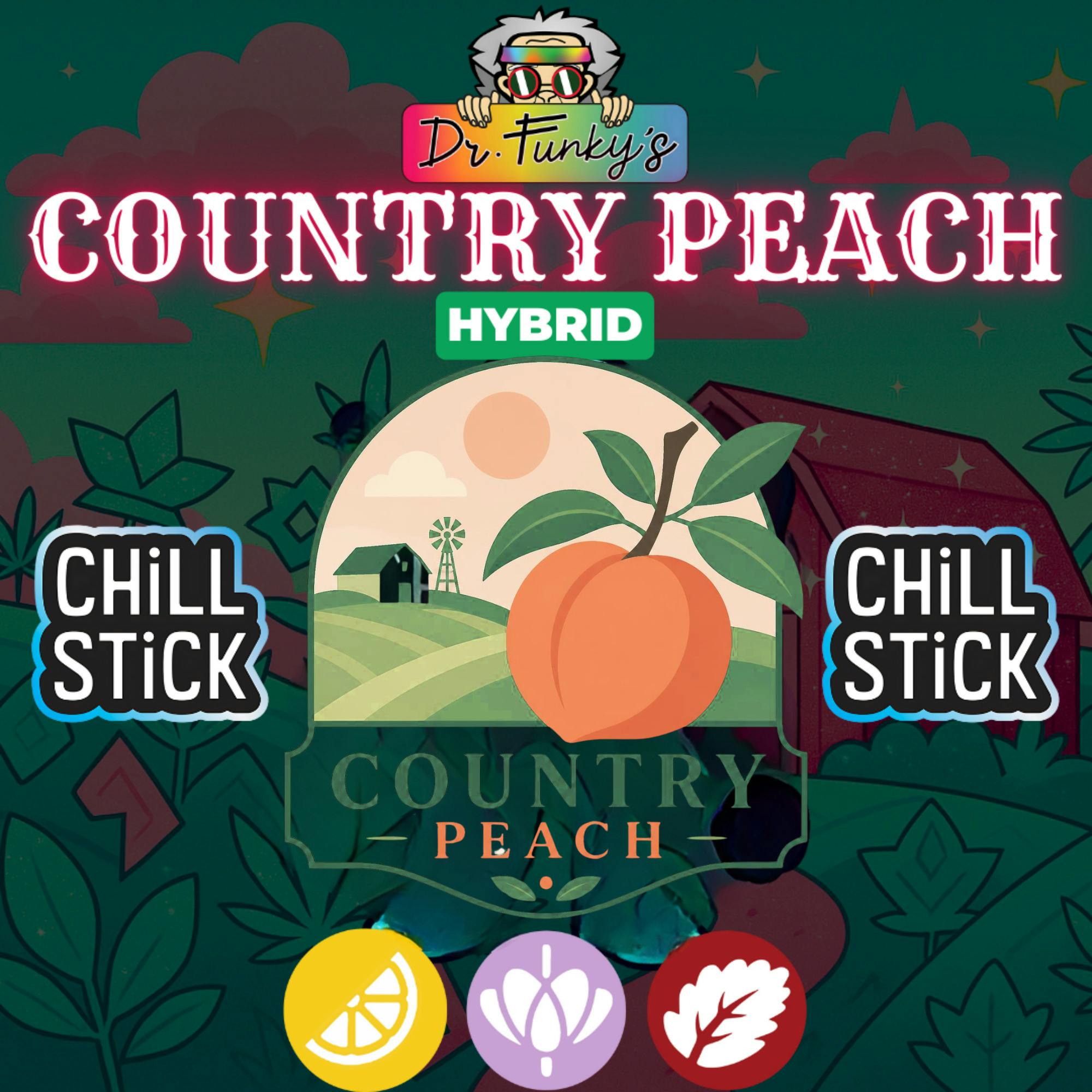 Chill Stick | Infused Pre-Roll | Country Peach