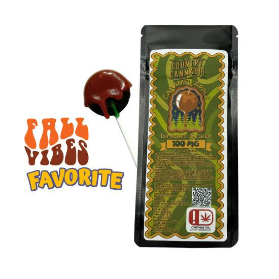 Country Cannabis | Sucker | Caramel Apple Sucker