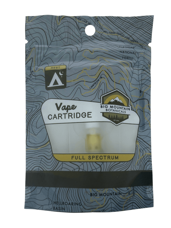 Vape Cartridge : Distillate : Mimosa - .5g at Big Mountain Botanicals