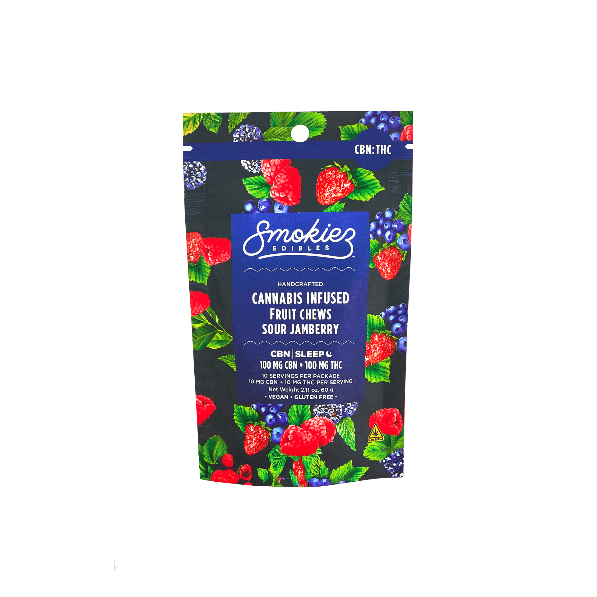 Smokiez Gummies - SourJamberry 1:1