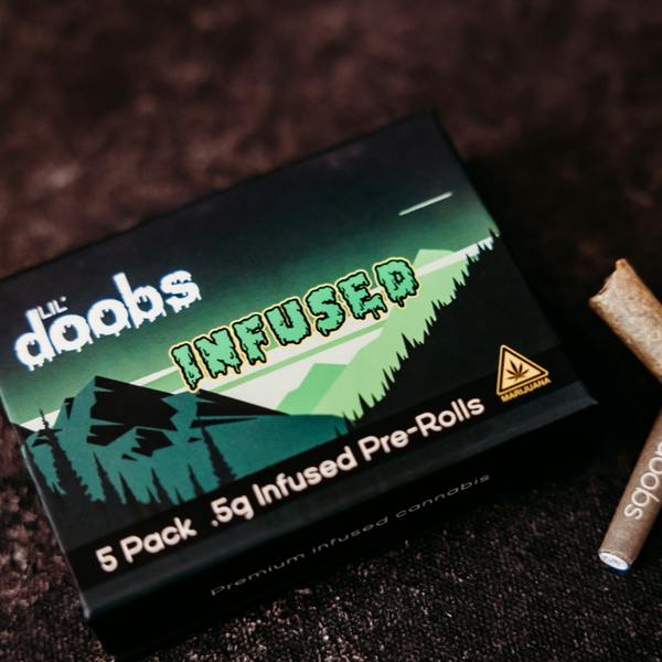 Pre-Roll : Infused 5-Pack : Silver Lime Sorbet - 3.125G at Big Mountain Botanicals