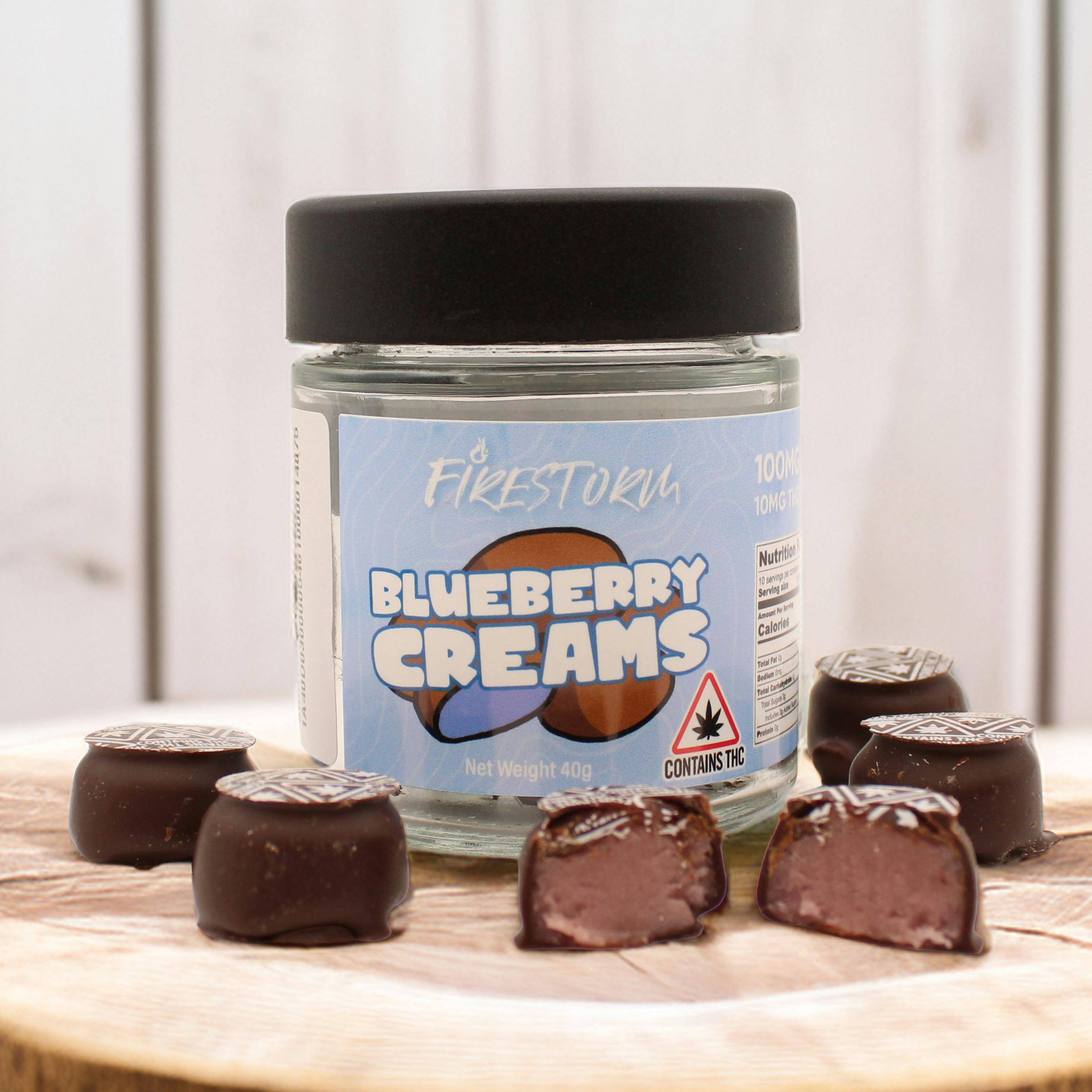 Firestorm | Blueberry Creams | (100mg)