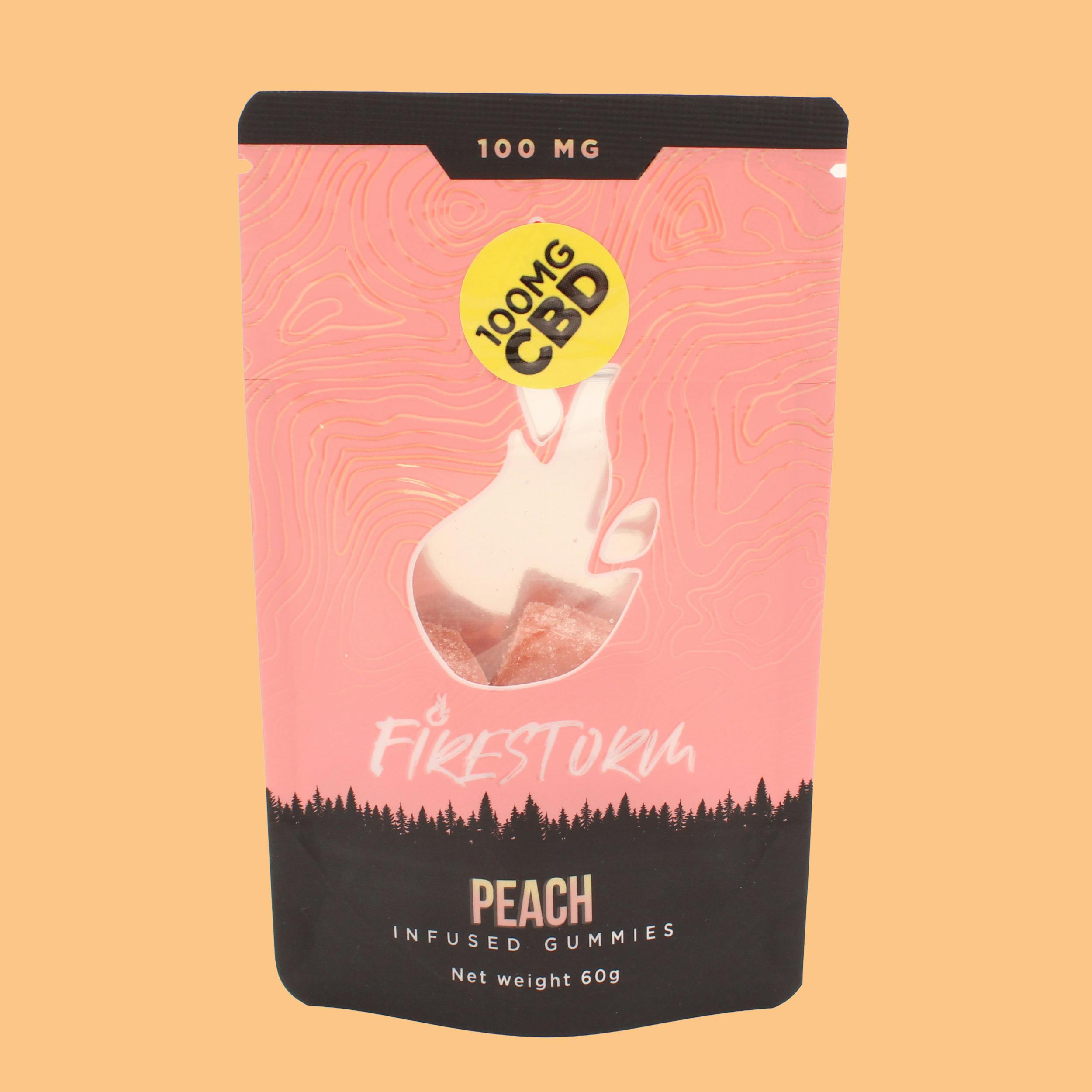 Peach CBD Gummies | Gummies | 10pk