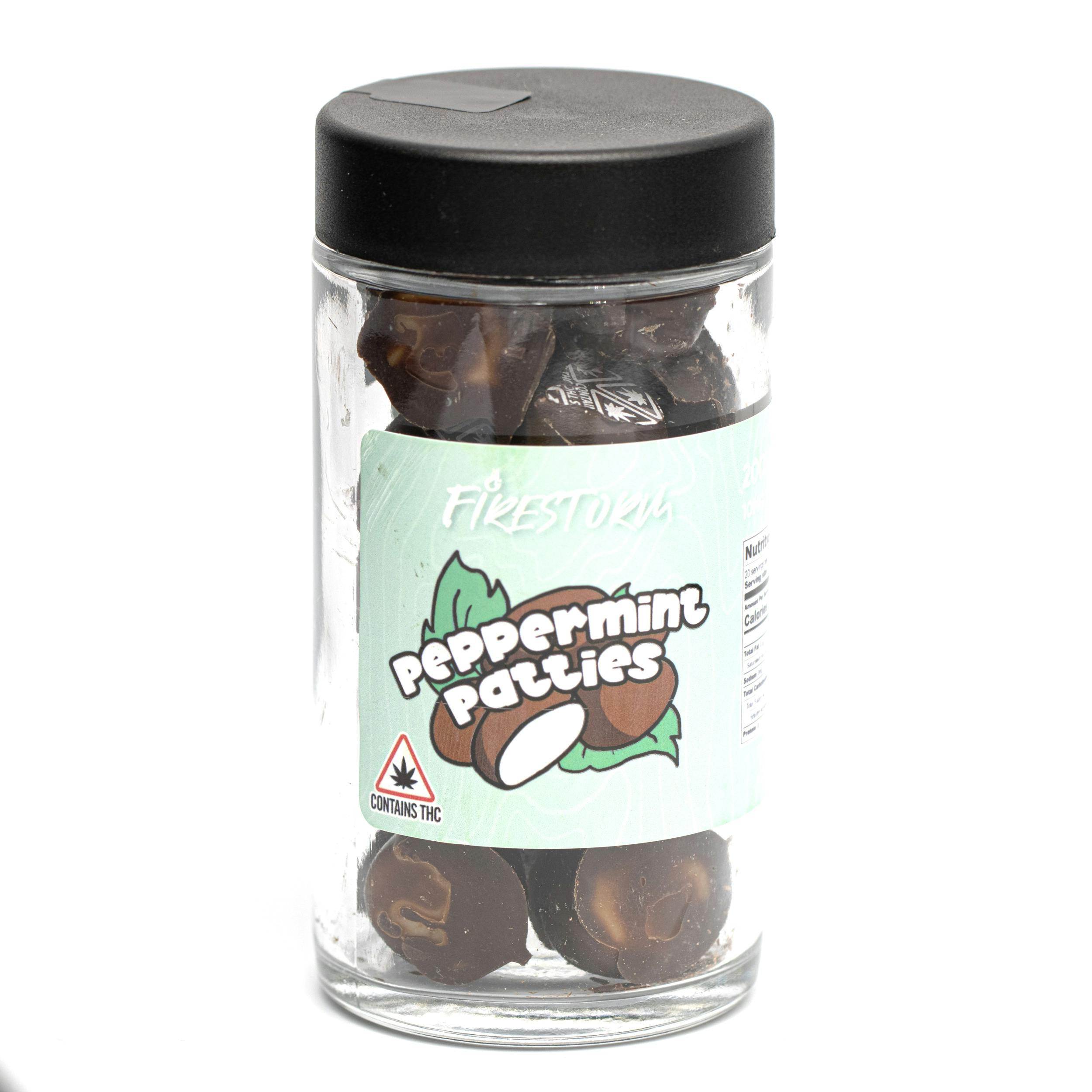Firestorm | Peppermint Patties | (200mg)