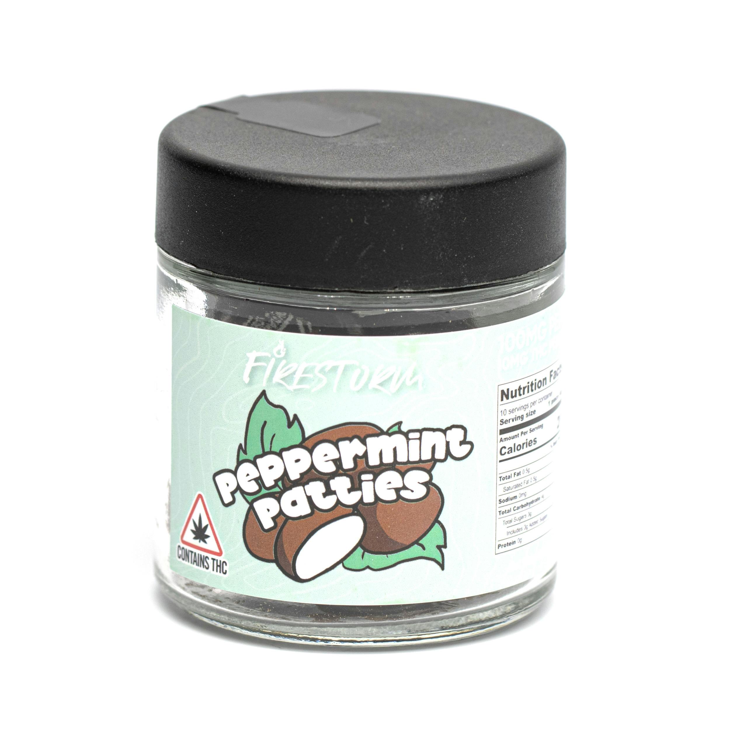 Firestorm | Peppermint Patties | Chocolates | 10pk | 10mg/ea