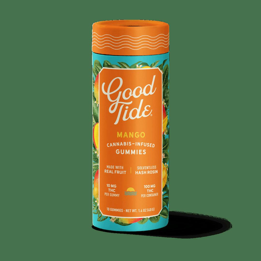 Good Tide - Mango Indica Gummies - 100mg - 10ct