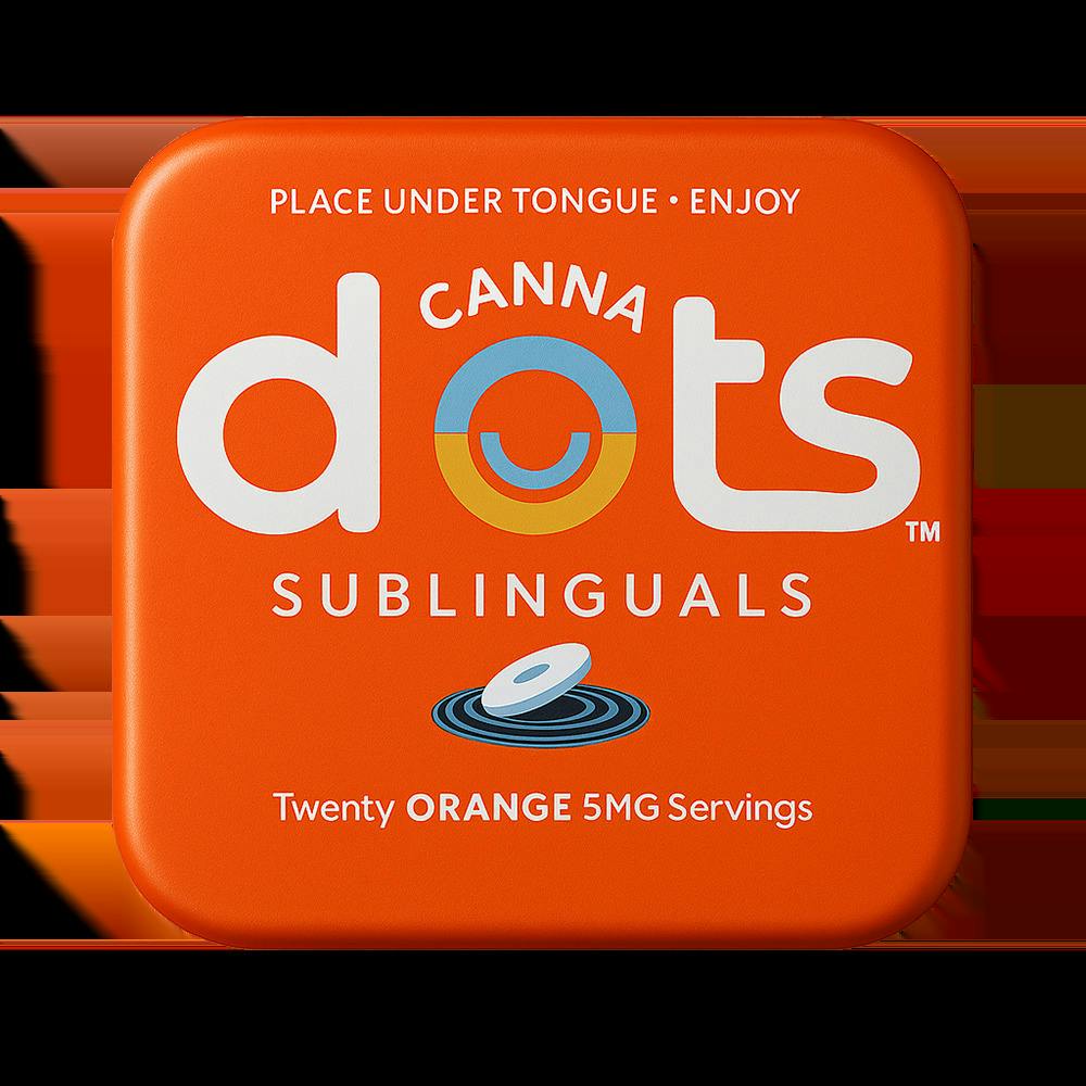 CANNA DOTS_SUBLINGUALS_ORANGE_100MG