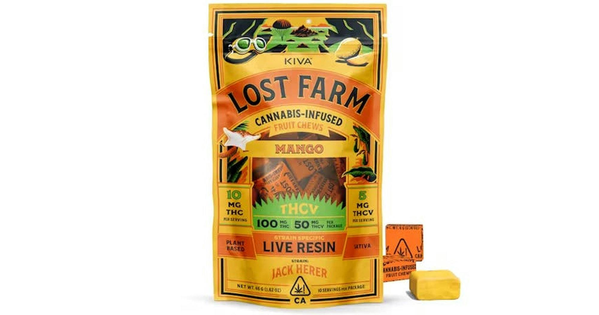 Lost Farm - — Mango - Jack Herer Fruit Chews