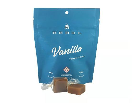 Rebel Edibles Vanilla Caramel