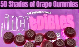 Incredibles - 50 Shades Of Grape Gummy 1:1 THC:CBC - 1000mg (Copy)
