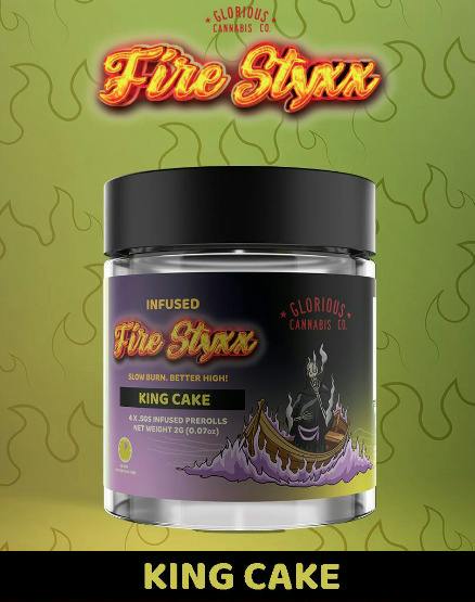 Glorious Rose Rush Fire Styxx Multi Pack (0.5g x 4)