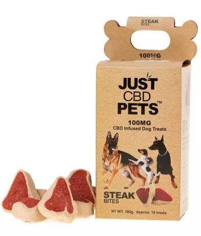 Just CBD Pets Steak Bites 100mg Treats