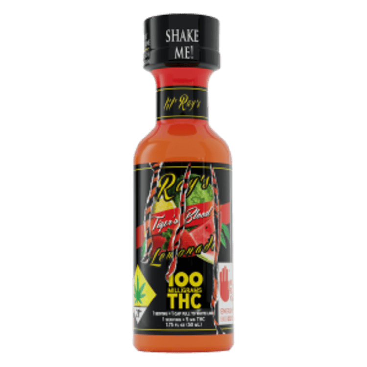 Ray's Lemonade | Tigers Blood lil Rays Lemonade Edible(Liquid) | 100mg at The Bake Shop (Union Gap)